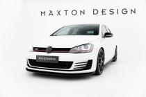 VW Golf 7 GTI 2013-2016 Frontsplitter Racing Durability V.1 Maxton Design